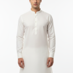 Off White – Unstitched Wash & Wear Suit for Men | Premium Fabric