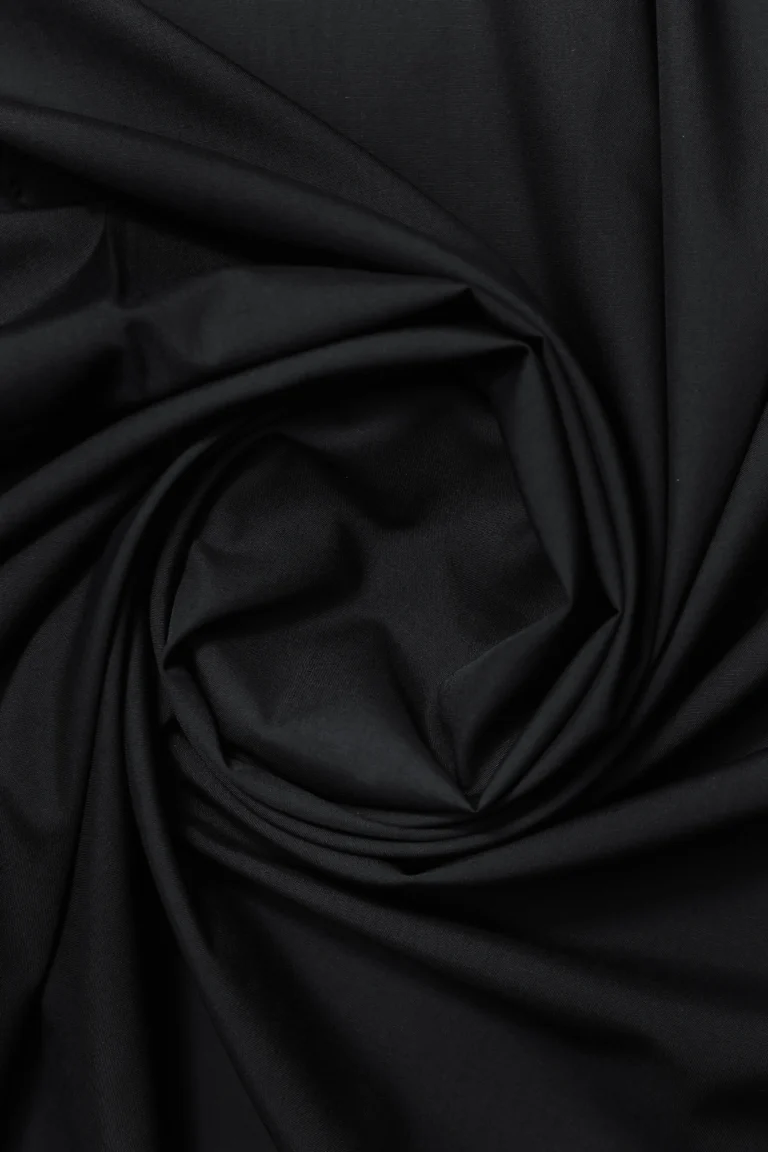 Pure Black - Unstitched Wash & Wear Suit for Men | Premium Fabric